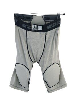 Russell Athletic 5-Pocket Integrated Football Girdle XL White Compression Shorts